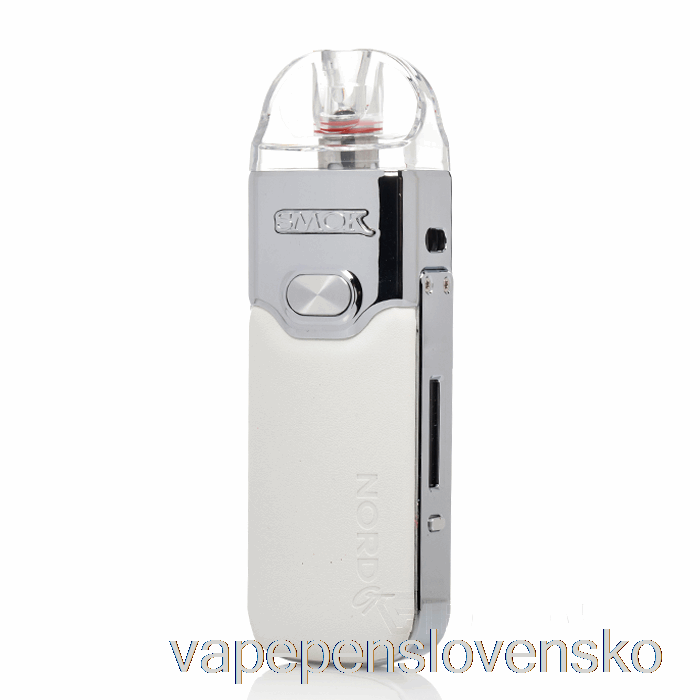 Smok Nord Gt 80w Pod System Biely Kožený Vape Bez Nikotinu